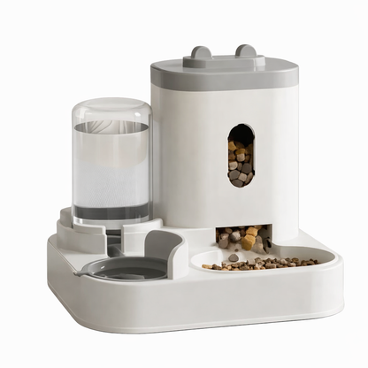 Automatic Pet Feeder with Water Dispenser