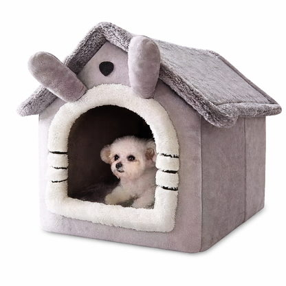 Cozy All-Season Pet House Bed