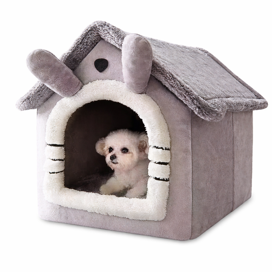 Cozy All-Season Pet House Bed