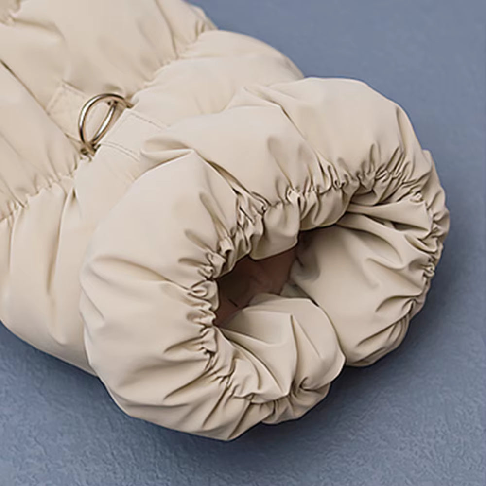 Warm Waterproof Dog Jacket with Harness