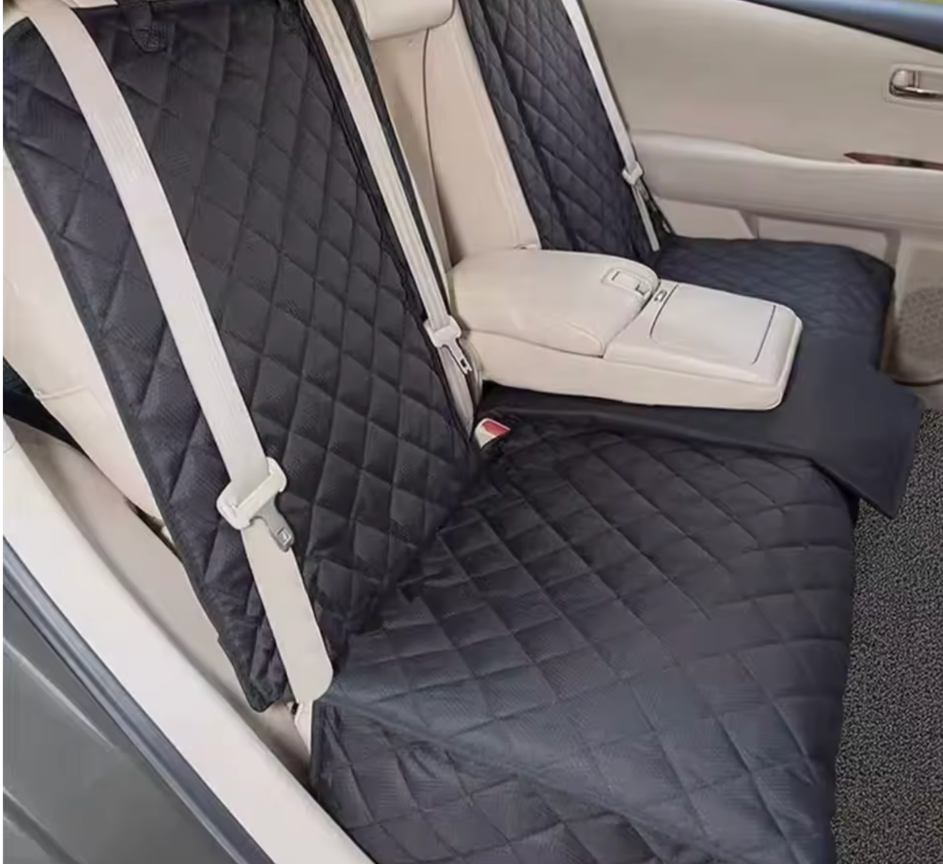 Waterproof Dog Car Seat Cover (Flat Version – No Walls)