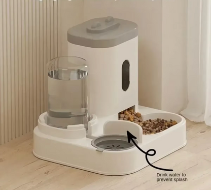 Automatic Pet Feeder with Water Dispenser