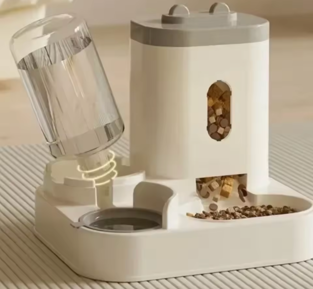 Automatic Pet Feeder with Water Dispenser