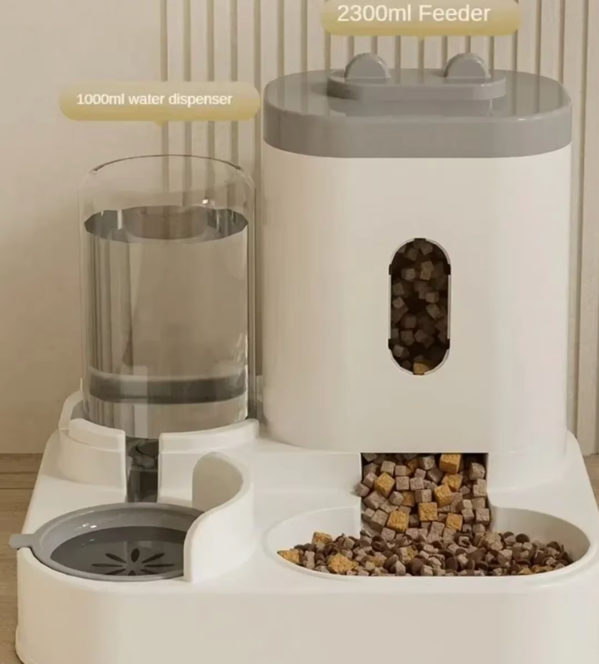 Automatic Pet Feeder with Water Dispenser