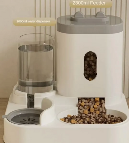 Automatic Pet Feeder with Water Dispenser