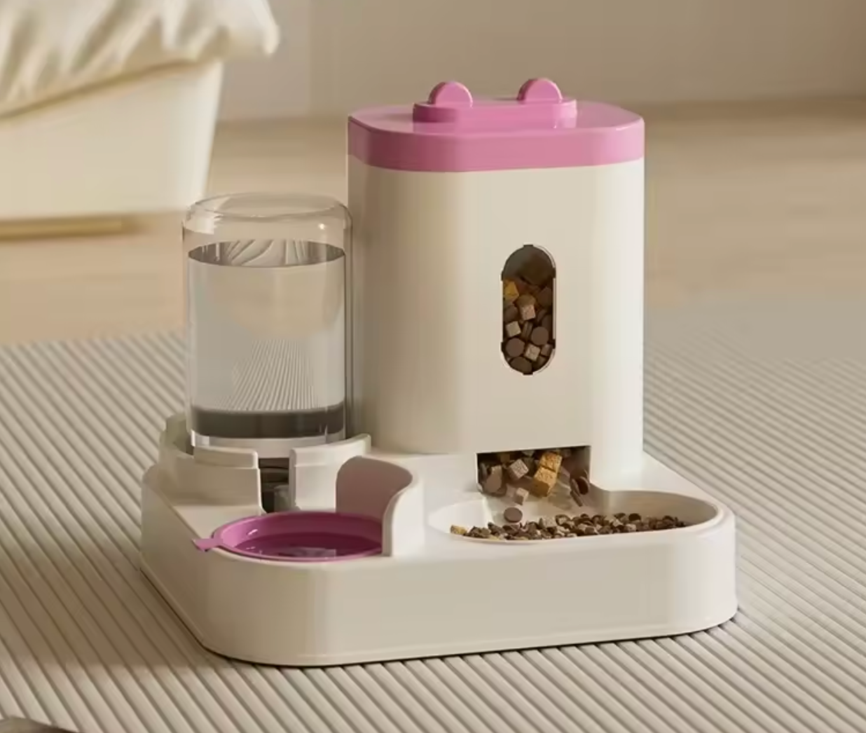 Automatic Pet Feeder with Water Dispenser