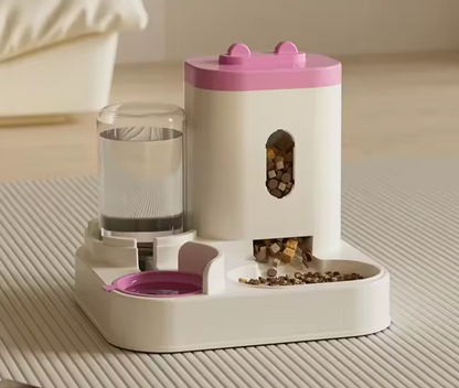 Automatic Pet Feeder with Water Dispenser