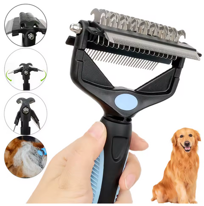 3-in-1 Pet Grooming Brush
