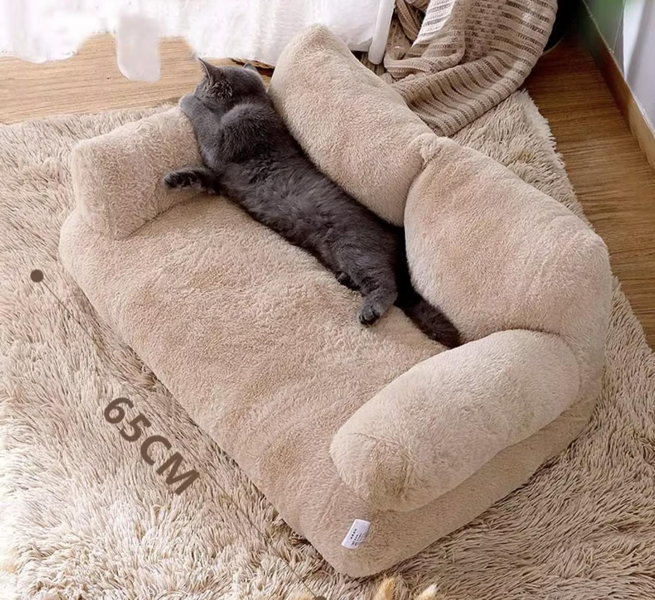Luxury Plush Cat Sofa Bed