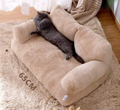 Luxury Plush Cat Sofa Bed
