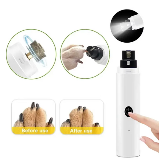 Electric Pet Nail Grinder with LED Light