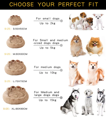 Fluffy Dog Bed